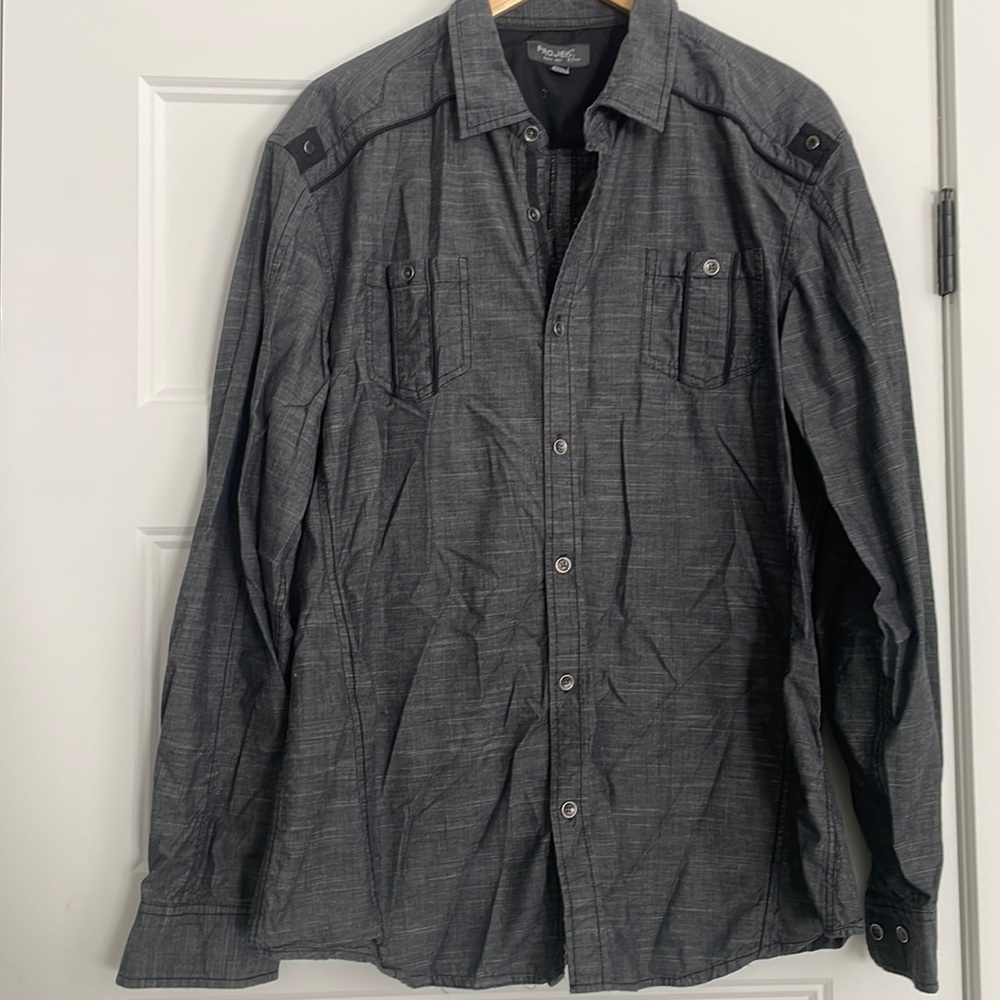 Project Raw | long sleeve button down